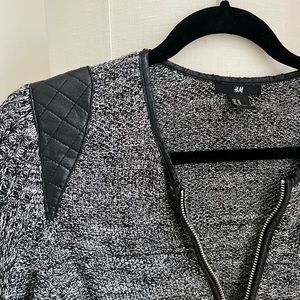 Zip up comfy blazer jacket